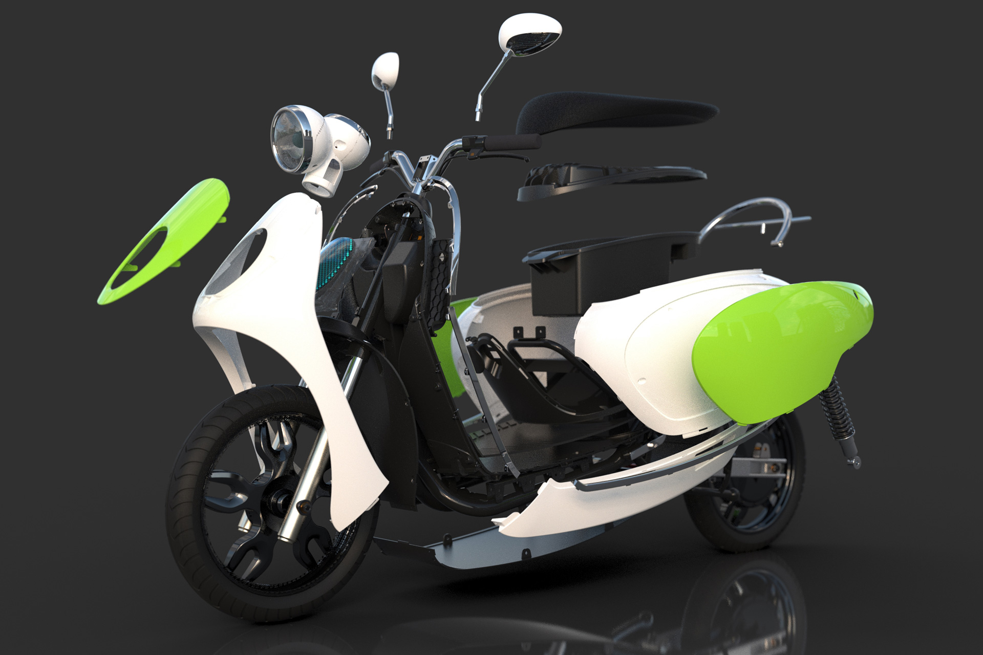 EEEE-FUN Electric Scooter — afbeelding 6