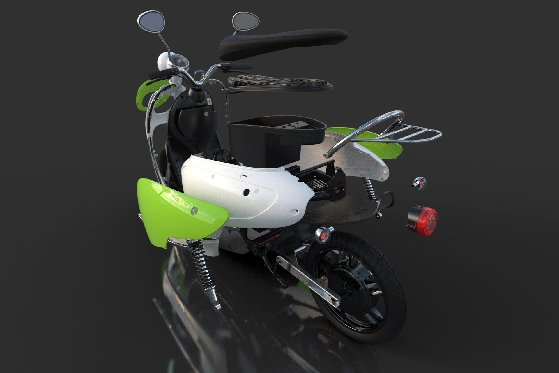 EEEE-FUN Electric Scooter — afbeelding 8